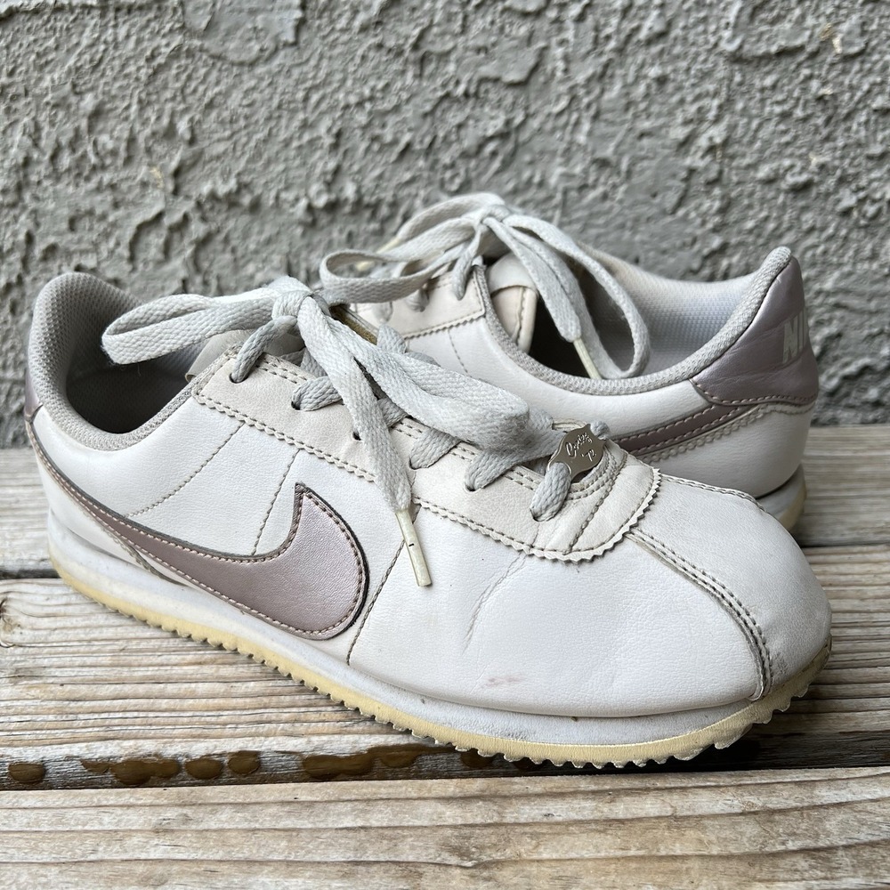 Cortez Shoes Women Size 7Y Basic SL GS 'Phantom Metallic Red Bronze' AH7528-002 - Picture 1 of 9